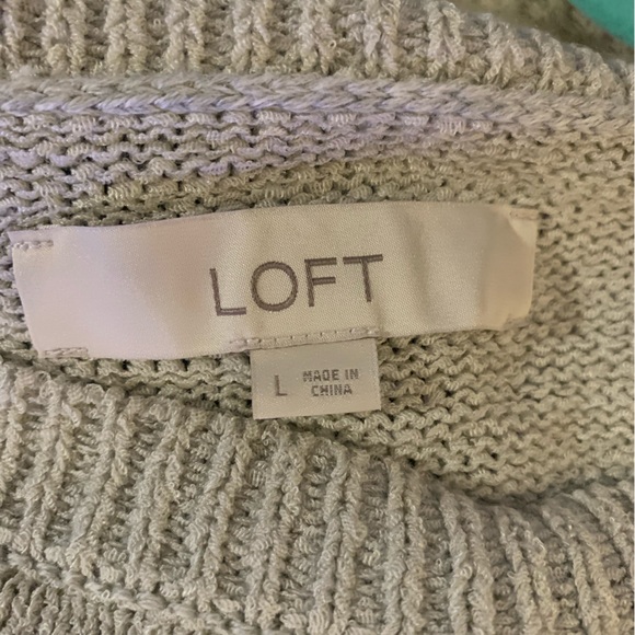 NWOT loft sweater size large - Picture 8 of 9